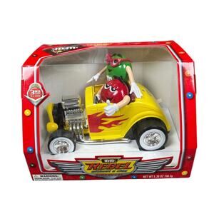 NIB Vintage M&M Dispenser Rebel Without A Clue Decorative Collectible Candy